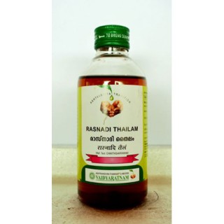 Vaidyaratnam Ayurvedic, Rasnadi Thailam, 200 ml